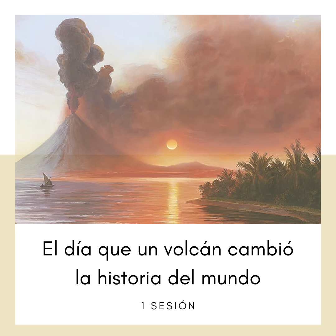 El día que un volcán cambió la historia del mundo.